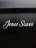 Jesus Saves Decal