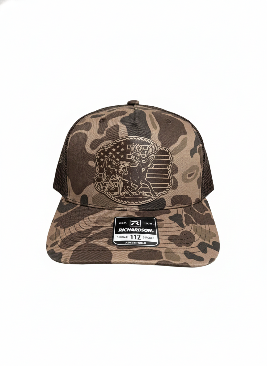 Running Dogs American Flag